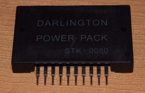 Integrado STK080, power darlington, minilabs y electrónica