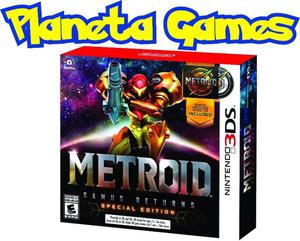 Metroid Samus Returns Special Edition Nintendo 3ds Nuevos