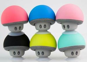 Parlante Bluetooth Mini Speaker Hongo De Colores