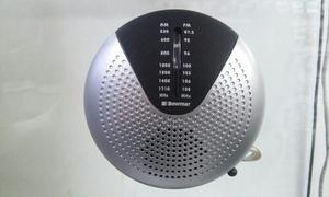 Radio De Ducha Portátil Con Ventosa Adherente Incluye Pilas