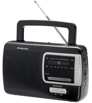 Radio Philco Am/fm Portátil Pilas/eléctrica Garantía