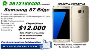 #SuperOferta - Samsung S7 Edge Dual $ // NUEVOS,