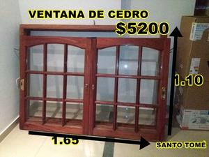 VENTANA DE CEDRO