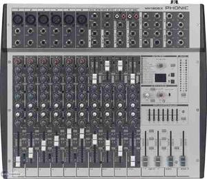 Consola Mixer Phonic Mmx Impecable!