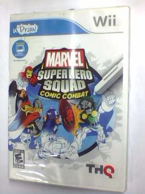 Marvel Super Hero Squad Comic Combat - Wii Udraw Nuevo- Ojh