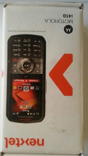 Motorola I418 Nextel - Caja (solamente La Caja)