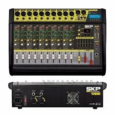 Skp Mixer Potenciado w 10cha+usb-vz-100ii Housemusic