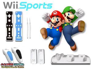Super Kit 9 Accesorios De Nintendo Wii