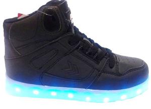 Botas Atomik Con Luces Led Carga Usb Mundo Moda Kids