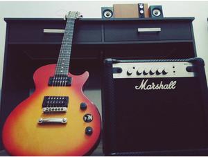 Epiphone Les Paul Special II + Marshall MG15CF