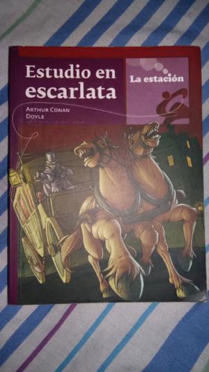 LIBRO "ESTUDIO EN ESCARLATA" de ARTHUR CONAN DOYLE