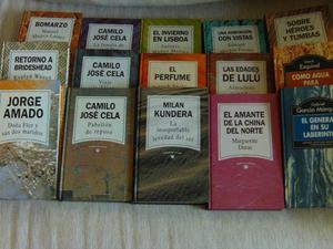 Libros: Todos x $500 Kundera, Garcia Marquez, Amado, Mujica