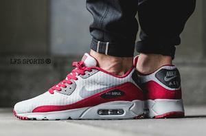Nike Air Max 90 Ultra Essential Grey/red - Hombre