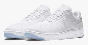 Zapatillas Nike Air Force One Flyknit Blancas Hombre/mujer