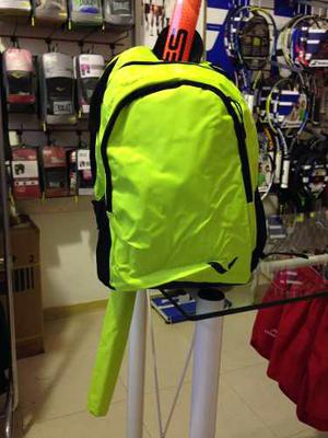 Mochila Hockey Reves Verde Fluo Porta Palos Tip Funda Bolso