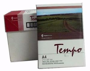 Resma A4 75gr Tempo Resma De Regalo + Envio Gratis!