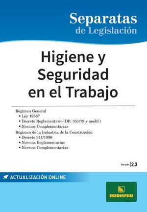 Separata De Higiene Y Seguridad En El Trabajo - Errepar