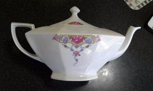 VENDO ANTIGUA TETERA DE PORCELANA “VICTORIA CHINA