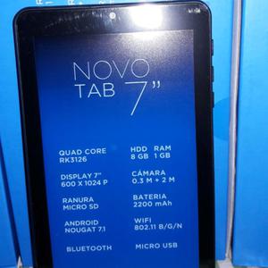 tablet 7 pulgadas Novotab nueva en caja garantia 3 meses
