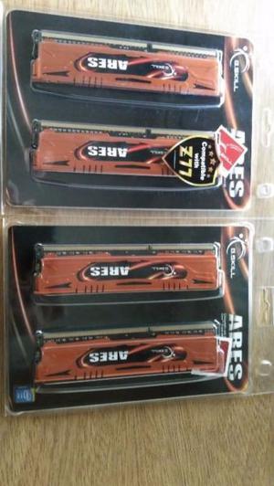 2 Kit Gskill Ares Low Profile Ddr3 2x4 Gb  Mhz Cl9