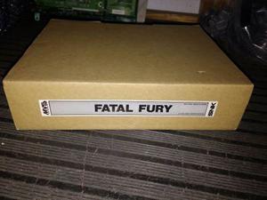 Cartucho De Neo Geo Fatal Fury Special En Caja Con Calcos.