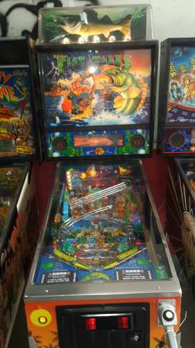 Flipper Pinball Fish Tales By Clarck Entertainment Impecable