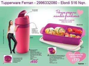 Para regalarle a mamá en su dia TUPPERWARE.