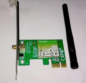 Placa WIFI PCI Express PC Con Antena TPLINK Nueva !