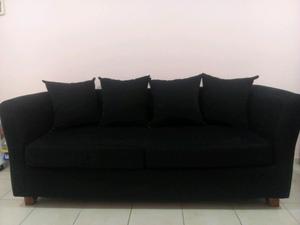 Sofa negro impecable