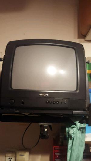 Televisor Philips 14 pulgadas + soporte de pared