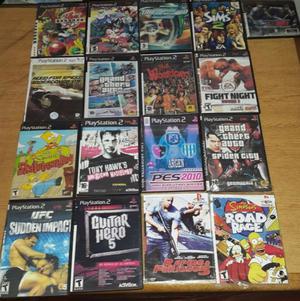 VENDO JUEGOS PS2