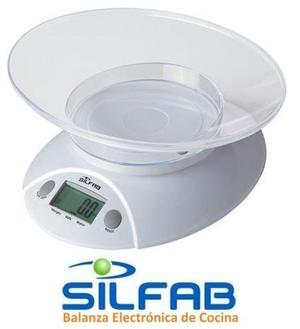 Balanza Electronica De Cocina Silfab Bc301 Pesa Hasta 3kg!