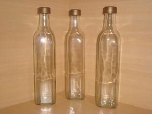 Botellas De Vidrio 500cc.licores Aceite Tapa Rosca Incluida