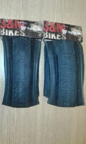 Cubiertas Bmx S Y M Trackmark 20 X 1.75 De Kevlar nuevas