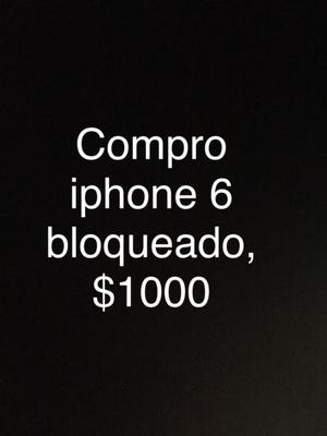 Iphone 6 para repuesto