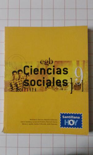 Libro: CIENCIAS SOCIALES 9 - Egb