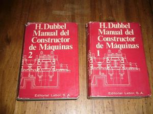 Manual Dubbel Del Constructor De Maquinas.