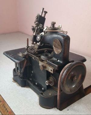 Maquina de coser industrial recta y overlock 3 hilos singer