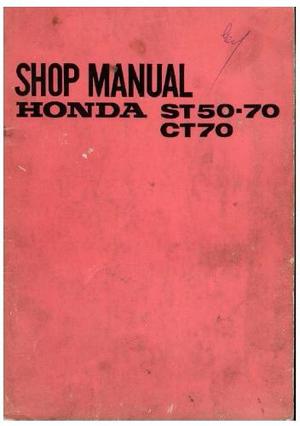 Srdespiece - Manuales De Taller Usuario,honda Dax St50 St70