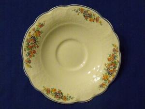 Antiguo Plato porcelana Sunshine Meakin Crown - Sellado