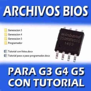 Archivos Bios Netbook G1 G2 G3 G4 G5 +binarios Y Tutorial