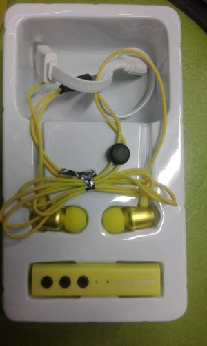 Auricular Sony ms 808u. Por bluetooth y con cable. Nuevo. Es