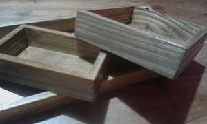 Bandejas de madera