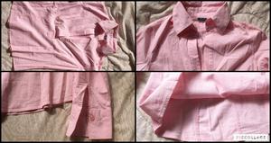 Camisa rosa claro