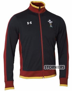 Campera Rugby Gales  (under Armour) Negra