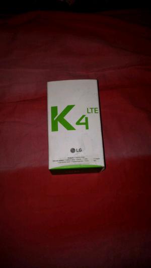 Celular LG k4 LTE sin uso