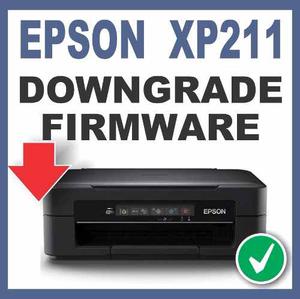 Downgrade Firmware Epson Xp211