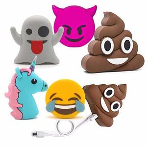 Emoji Powerbank Cargador Portatil Emoticon Samsung Iphone