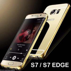 Funda Espejada Mirror Case Samsung S7 Edge + Glass Templado