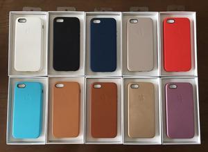 Funda Iphone 5 5s Se Apple Original Cuero Leather Case